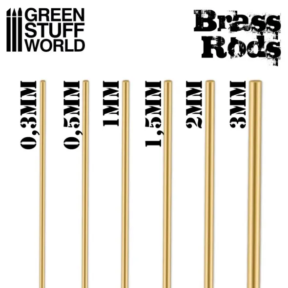 Tiges de Laiton 1.5mm