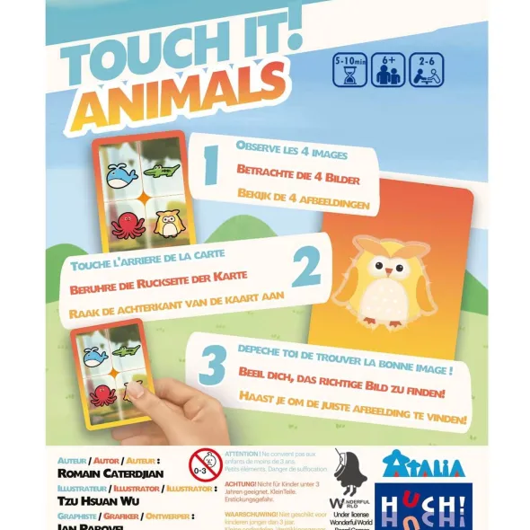 Touch it - Animaux