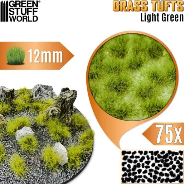Touffes d'Herbe - 12mm