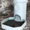Tour à dés Château - couleur grise