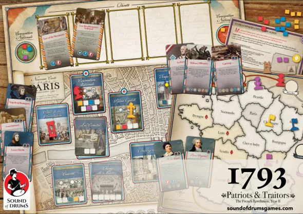1793: Traîtres & Patriotes