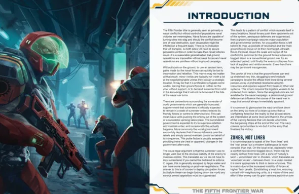 Traveller - Armies of the Fifth Frontier War