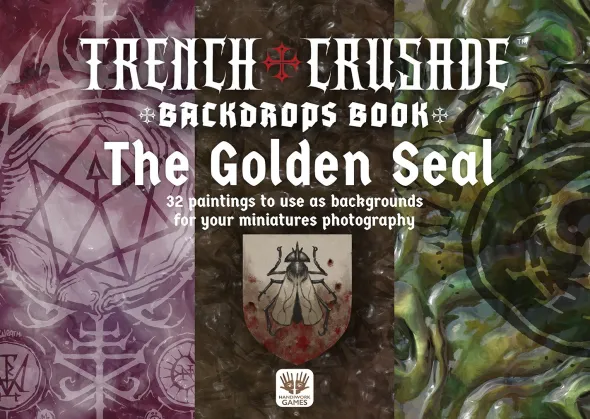 Trench Crusade Backdrops Book: The Golden Seal A4
