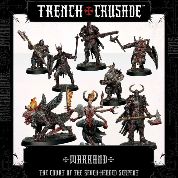 Trench Crusade - Court of the Seven-Headed Serpent - Warband