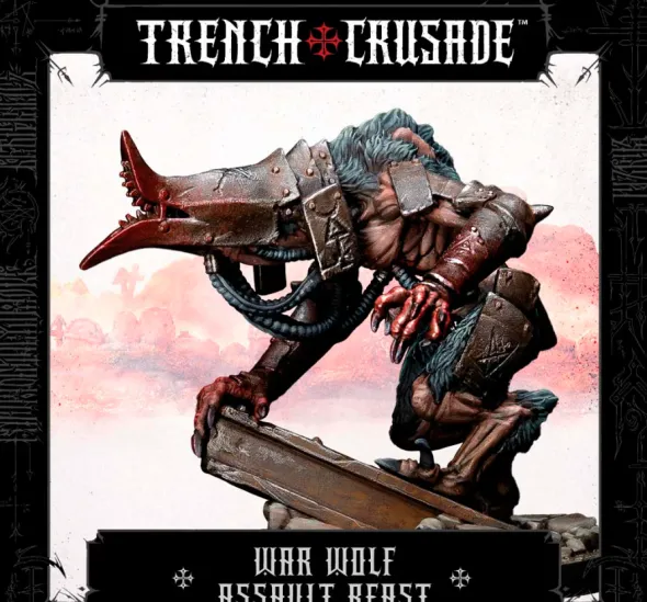 Trench Crusade - Heretic Legions - War Wolf Assault Beast