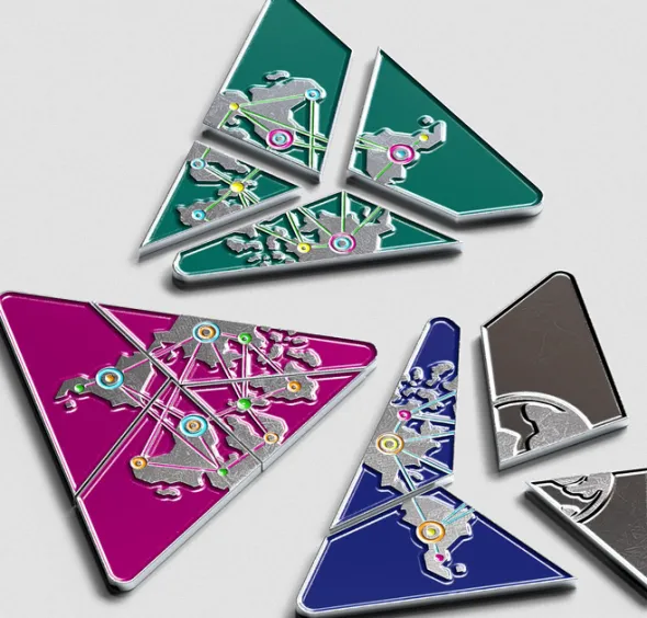 Triangulation: Deluxe Metal Tokens