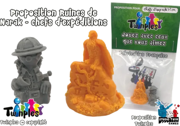 Twinples - Les Ruines Perdues De Narak: Chefs d'Expédition