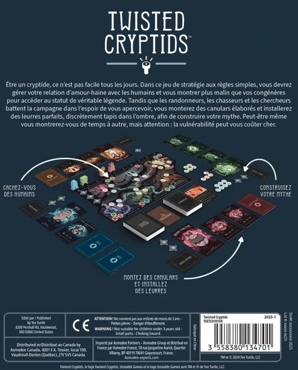 Twisted Cryptids