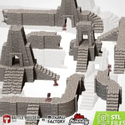 Txarli - Décors Fantasy - Batiments modulaires Jungle
