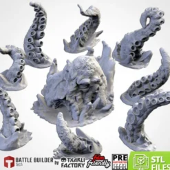 Txarli - décors Fantasy - Kraken