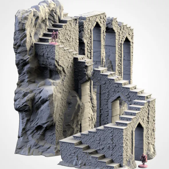 Txarli - Décors Fantasy - Mines Moria