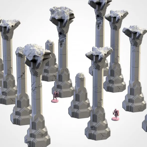 Txarli - Décors Fantasy - Mines Moria