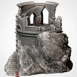 Txarli - Fantasy terrain - Ruines sur la montagne (LOTR)