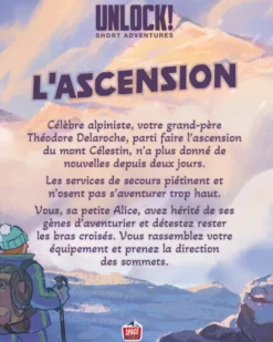 Unlock ! Short Adventures : L'Ascension
