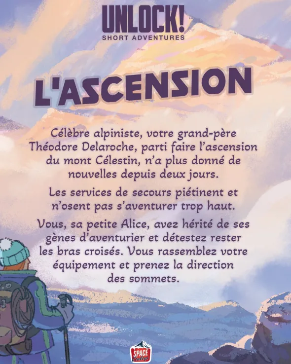 Unlock ! Short Adventures : L'Ascension