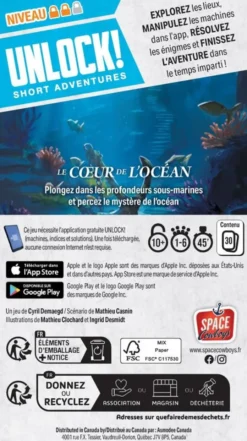 Unlock ! Short Adventures : Le Cœur de l'Océan