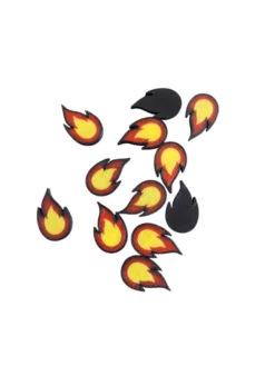Upgrade jetons flammes