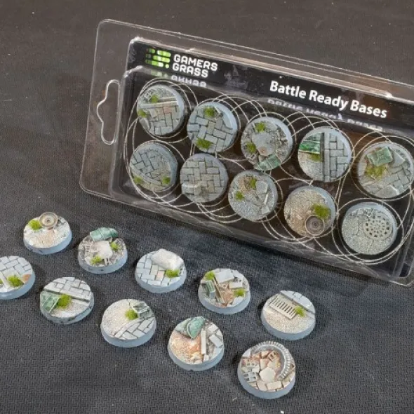 Urban Warfare Bases, Round 25mm (x10)