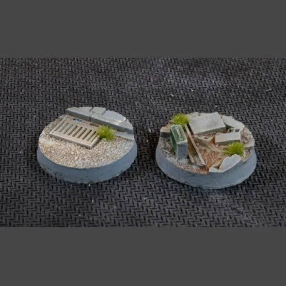 Urban Warfare Bases, Round 25mm (x10)