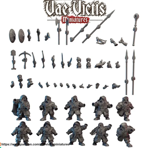 Vae Victis - Nains - Bande des Collines