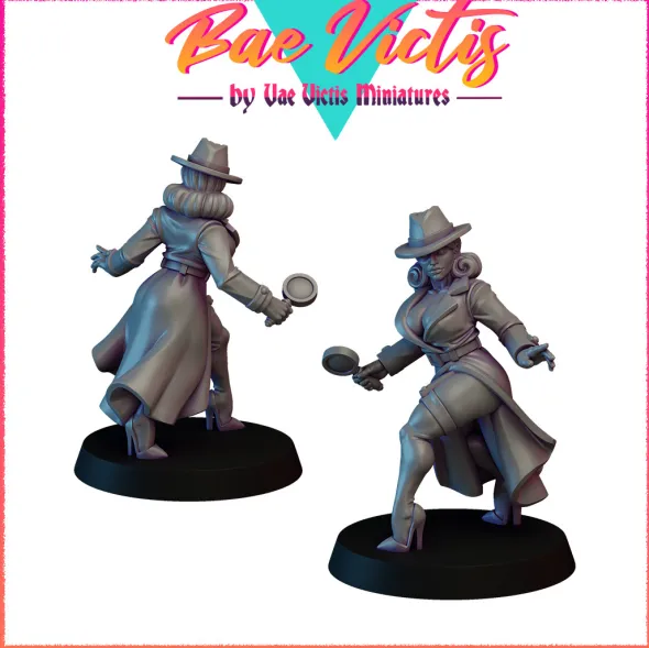Vae Victis - Pin Ups - Detective