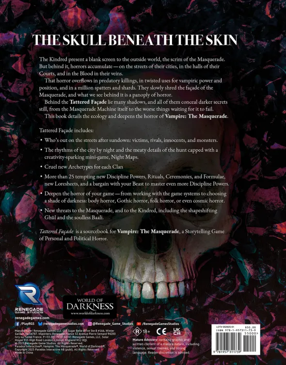 Vampire: The Masquerade - Tattered Façade