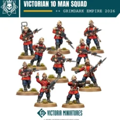 Victorian - Escouade de 10 Soldats