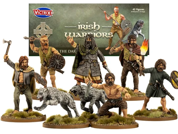 Victrix Miniatures - Dark Age Irish & Dogs