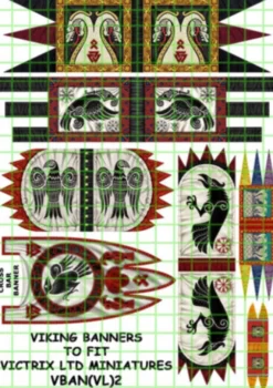 Viking Banner Sheet VIK 4