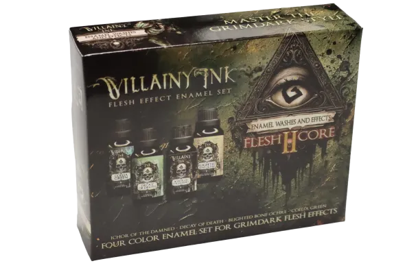 Villainy Ink Enamels - Flesh Core Set II