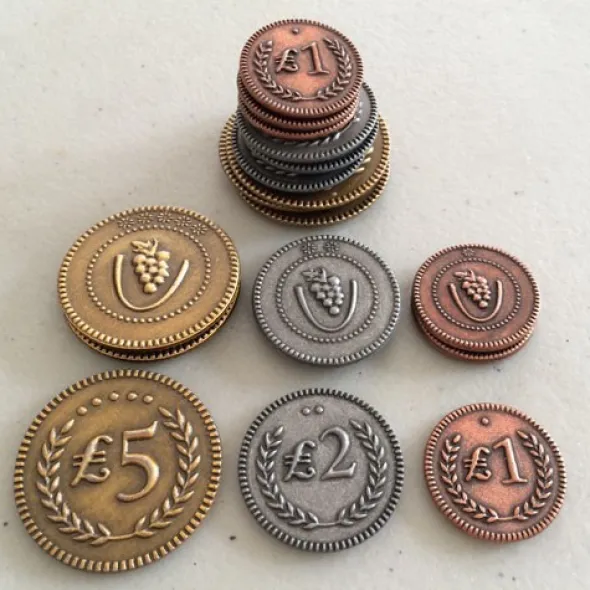 Viticulture - Metal Coins