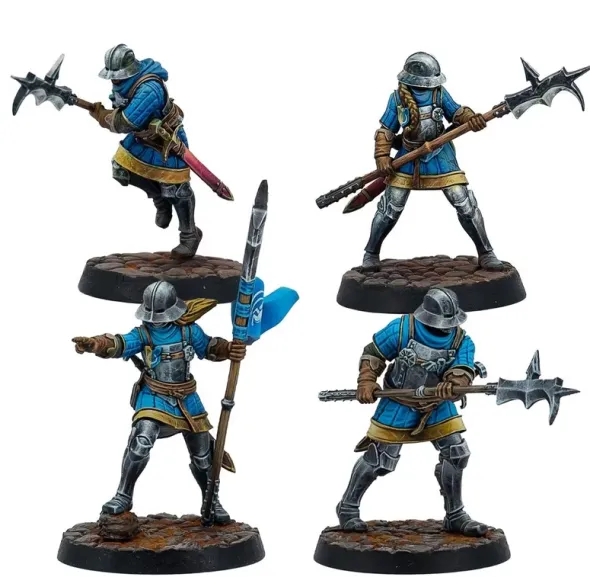 Warcrow - Feudom - Guisarmiers de Feudom
