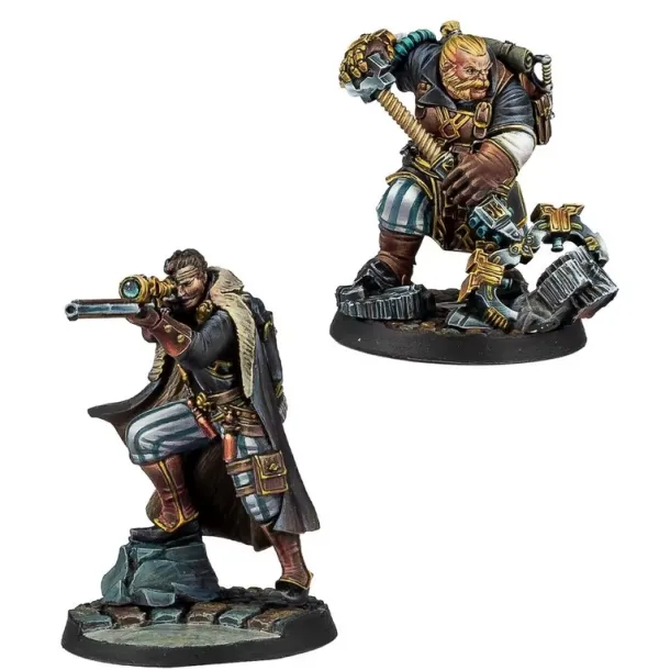 Warcrow - Hegemony of Embersig - Gunnery Corporal & Engineer