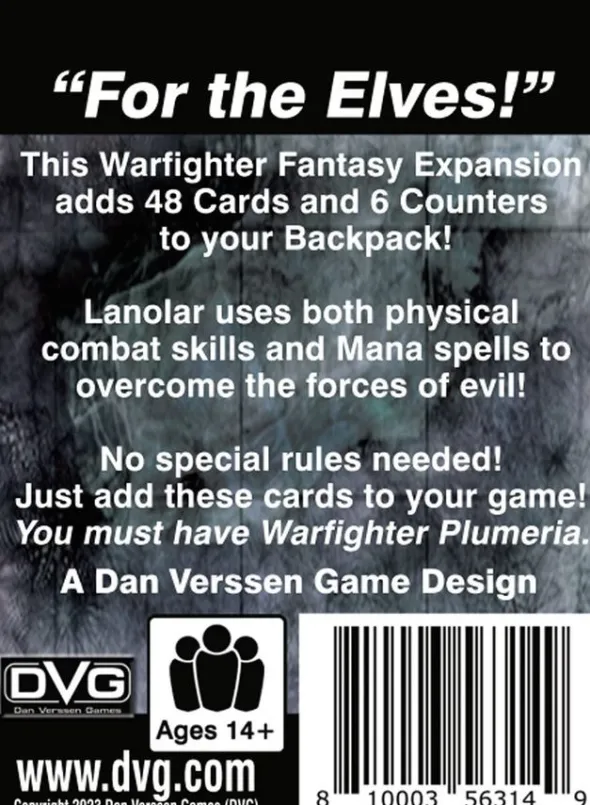 Warfighter: Fantasy Expansion 1 – Lanolar: Elven Battle Mage