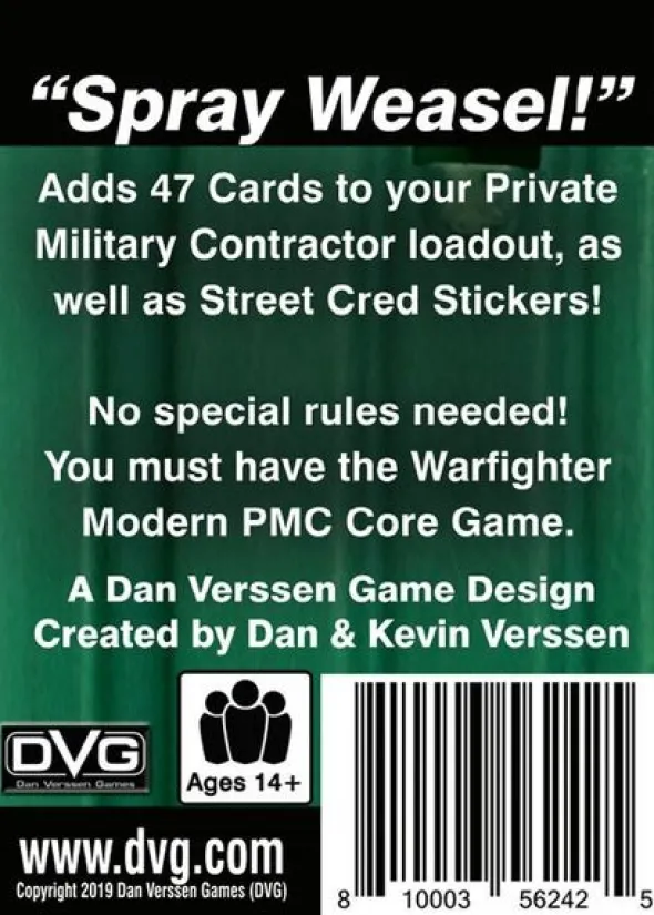 Warfighter Modern - Expansion 56 - Street Cred - PMC