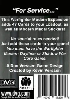 Warfighter Modern - Expansion 55 - Medals