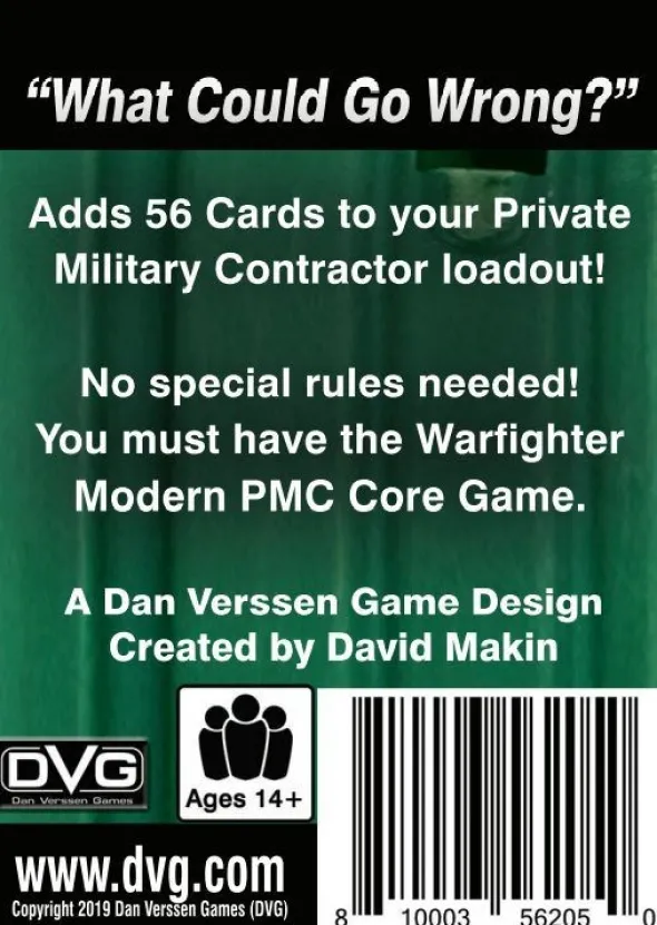 Warfighter Modern - Expansion 48 - Easy Money - PMC