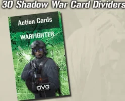 Warfighter Modern - Shadow War Card - 35 Dividers Expansion