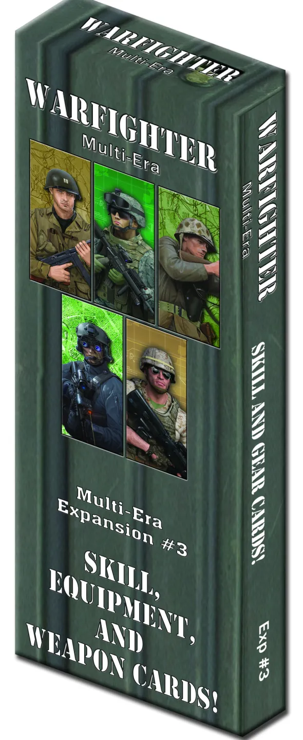 Warfighter Multi-Era - Skill, Equipment, and Weapon Cards
