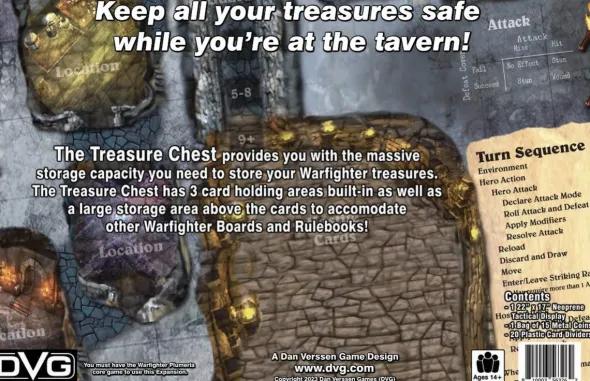 Warfighter: The Fantasy Card Game – Treasure Chest