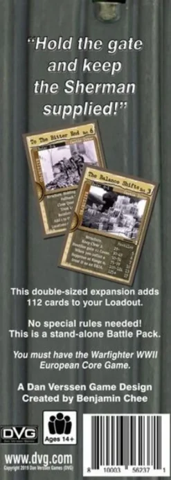 Warfighter WWII - Expansion 58 - Castle Itter Double Deck