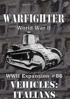 Warfighter WWII Expansion 86 - Italians (Vehicles)