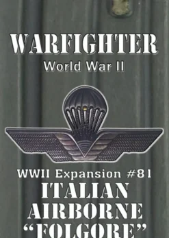 Warfighter WWII Expansion 81 - Italian Airborne "Folgore"