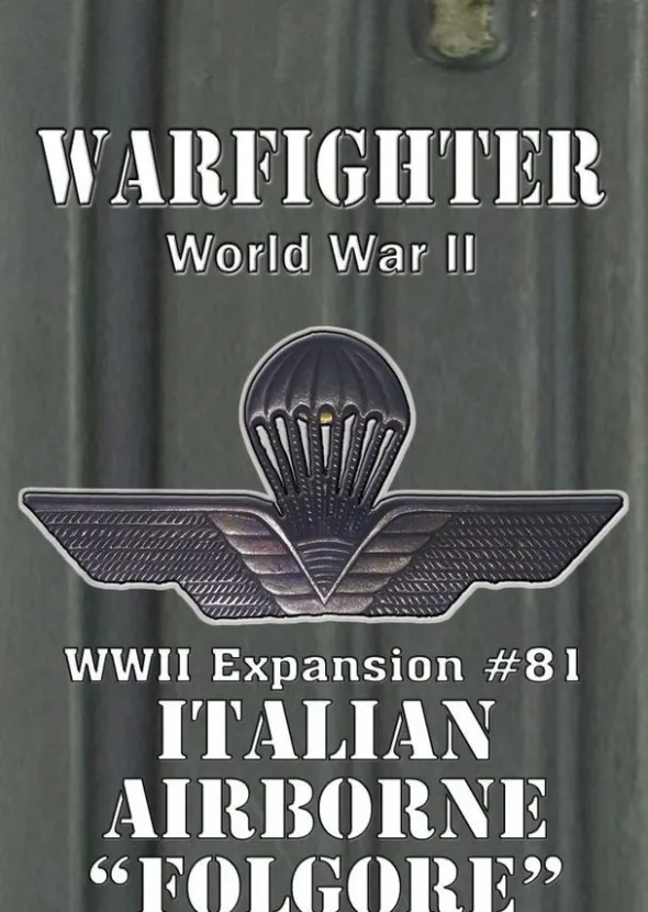 Warfighter WWII Expansion 81 - Italian Airborne "Folgore"