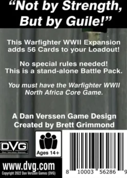 Warfighter WWII Expansion 69 - Long Range Desert Group