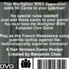 Warfighter WWII - Expansion 46 - Maquis