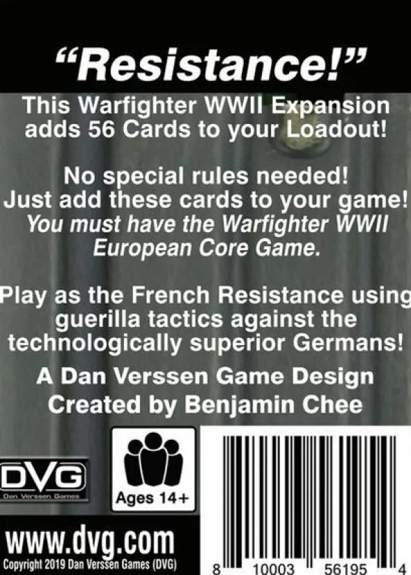 Warfighter WWII - Expansion 46 - Maquis