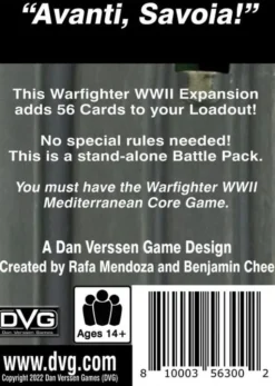 Warfighter WWII Expansion 83 - Savoia Cavalleria