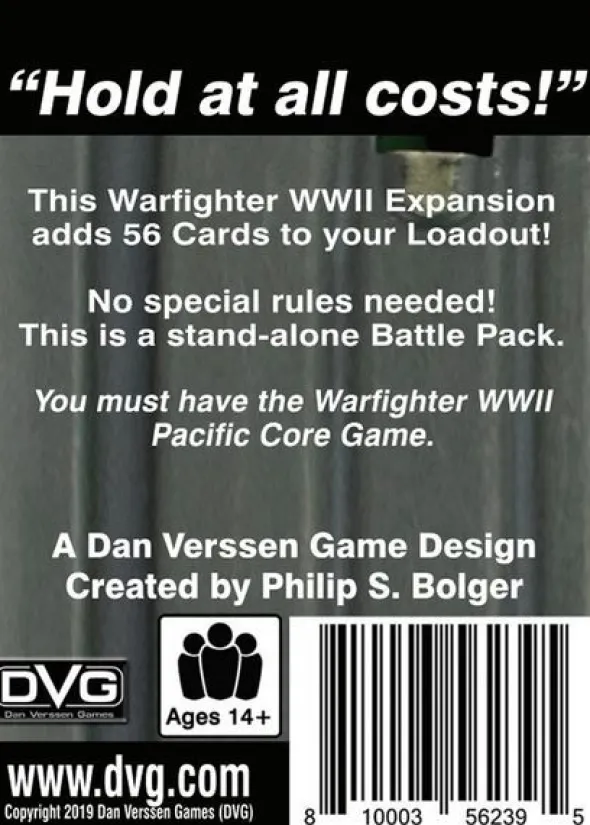 Warfighter WWII - Expansion 56 - Tarawa