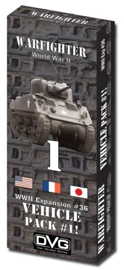 Warfighter WWII Expansion 36 – Vehicles 1